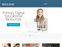 Tablet Screenshot of ebooksforteachers.com